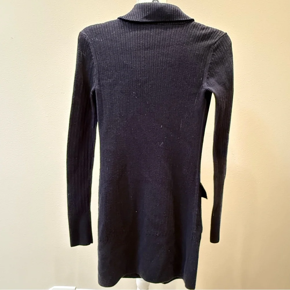 Tory Burch Long Button Sweater XS